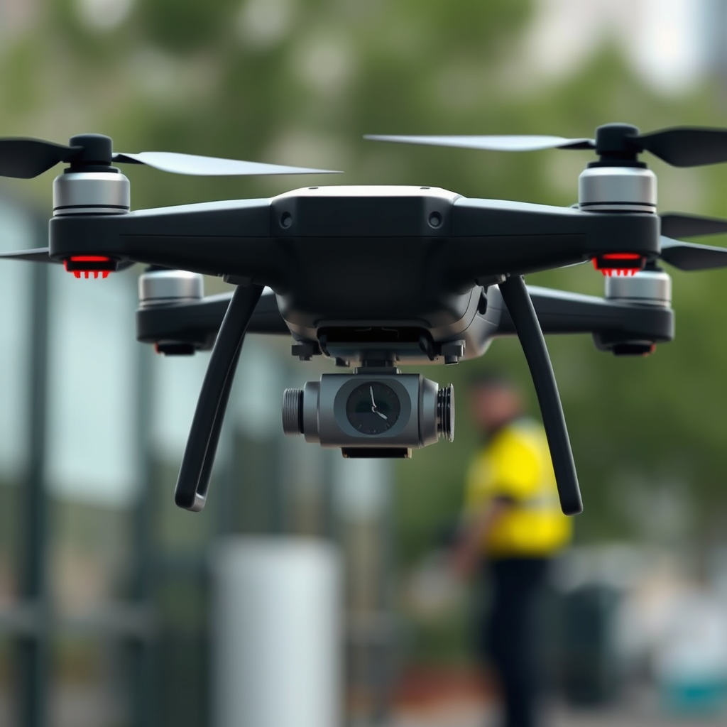Real-Time Surveillance Capabilities - how can drones improve security