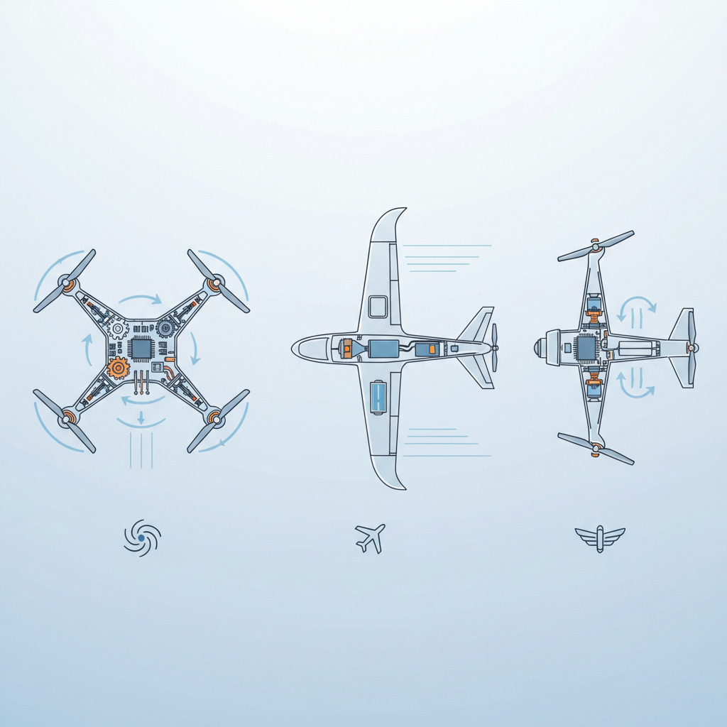 Types of Drones and Their Mechanisms - how do drones fly