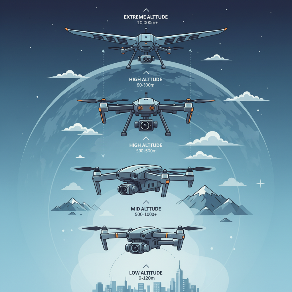 Types of Drones and Their Altitude Capabilities - how high can a drone fly