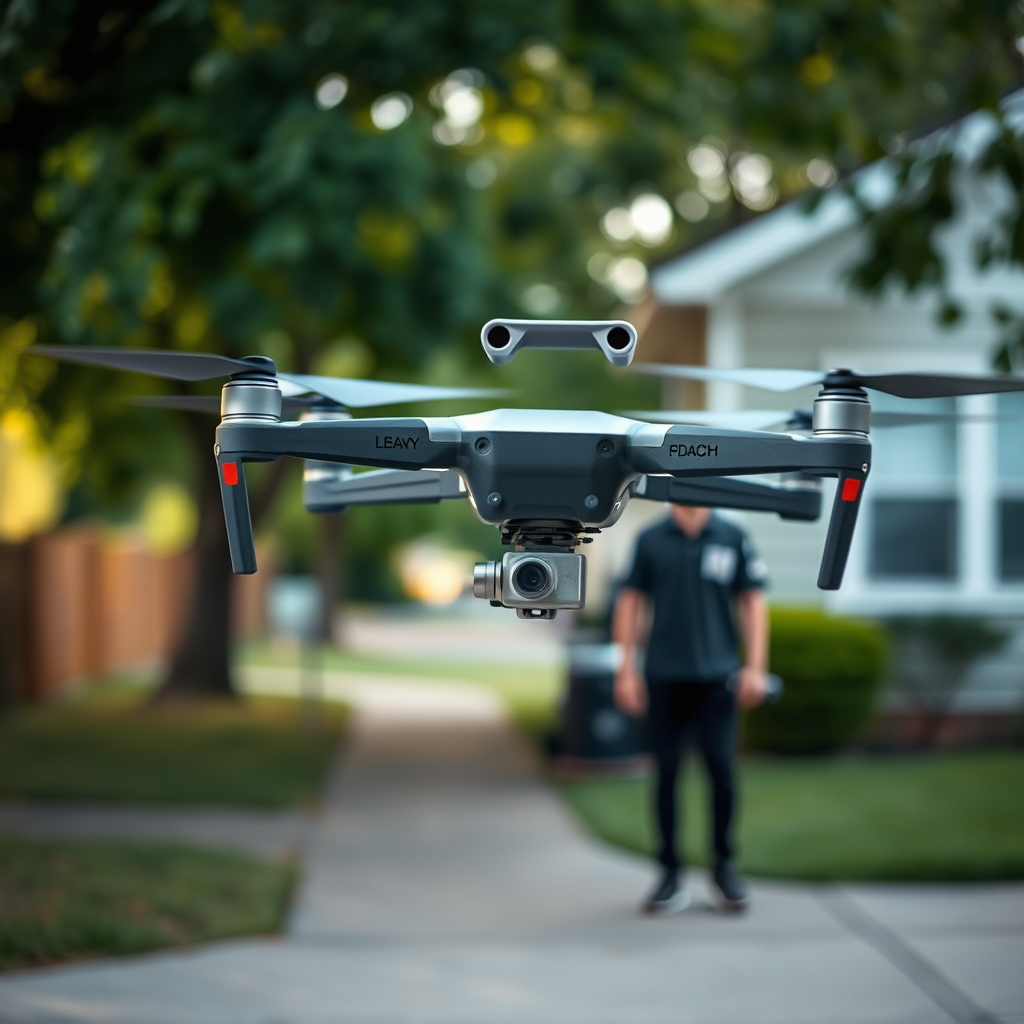 State and Local Laws - how low can a drone fly over private property