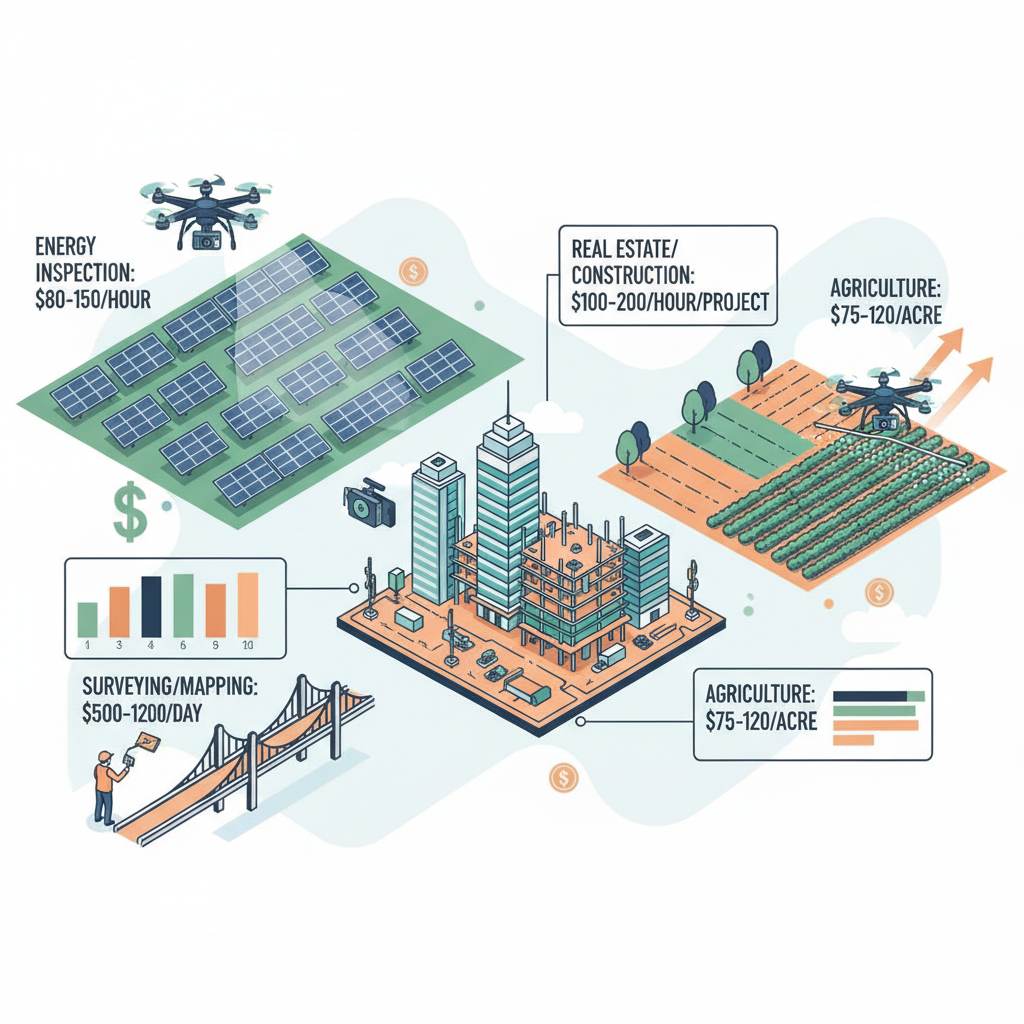 Overview of Commercial Drone Pilot Earnings - how much does a commercial drone pilot make