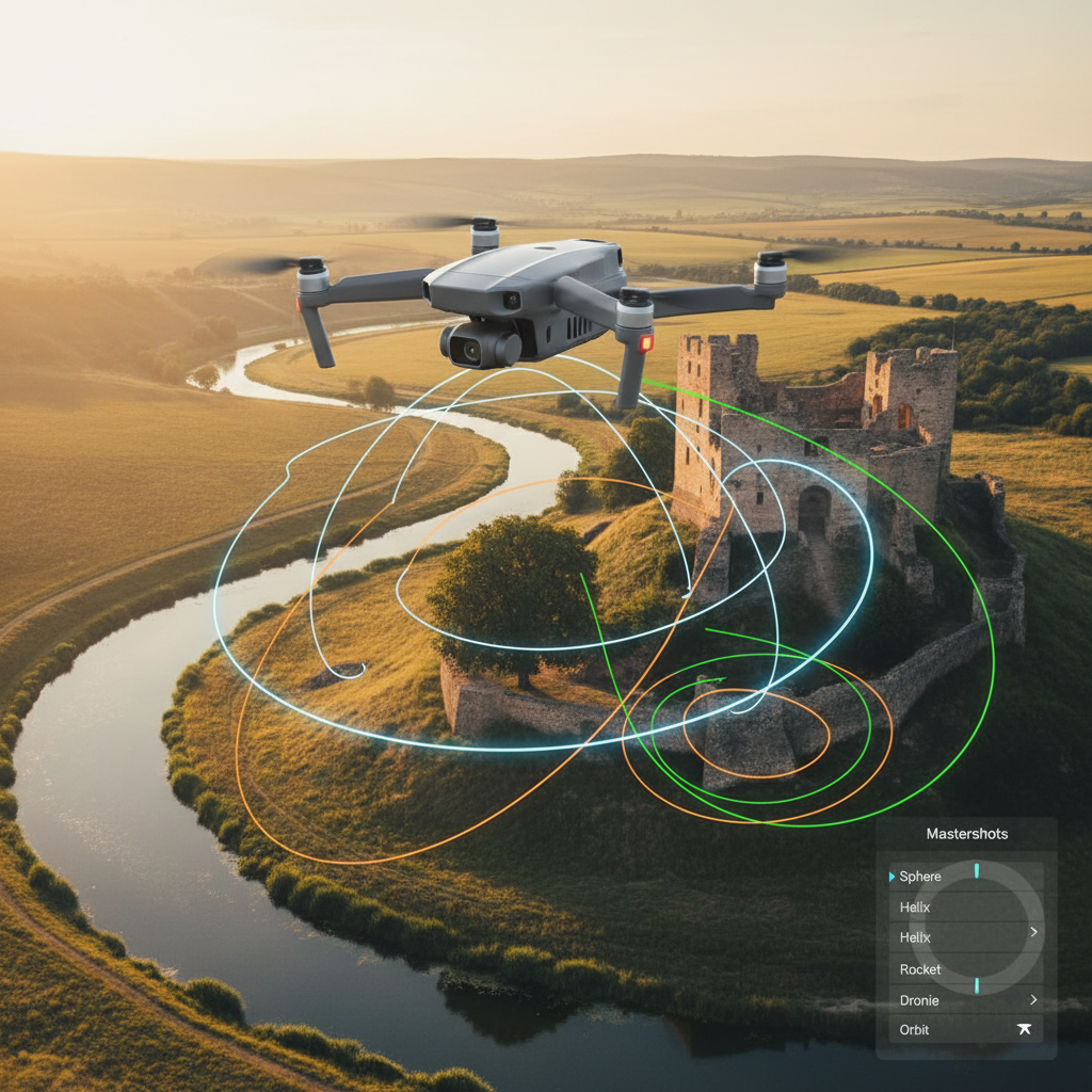 Understanding Mastershots Understanding Mastershots - how to change mastershot dji drone