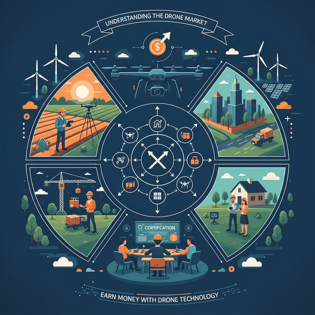 Understanding the Drone Market - how to earn money with a drone