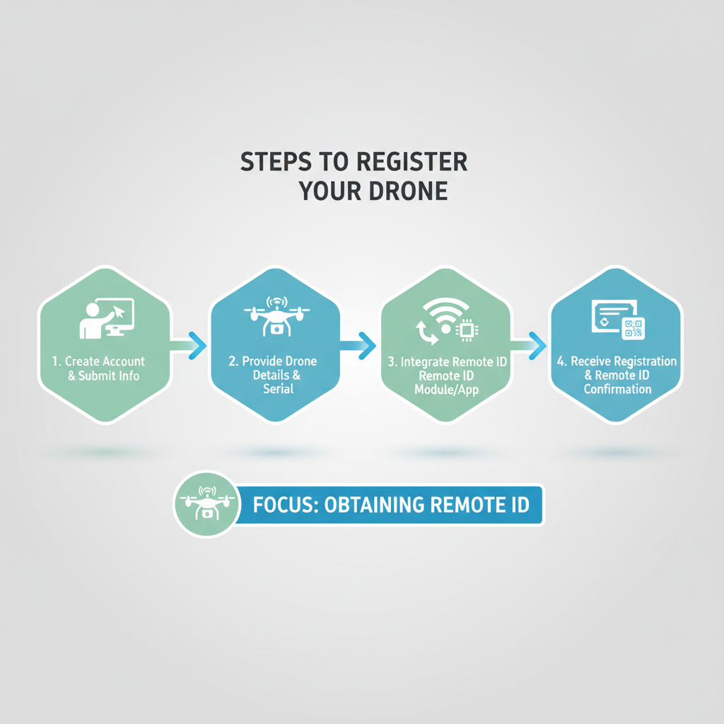 Steps to Register Your Drone - how to get remote id for drone