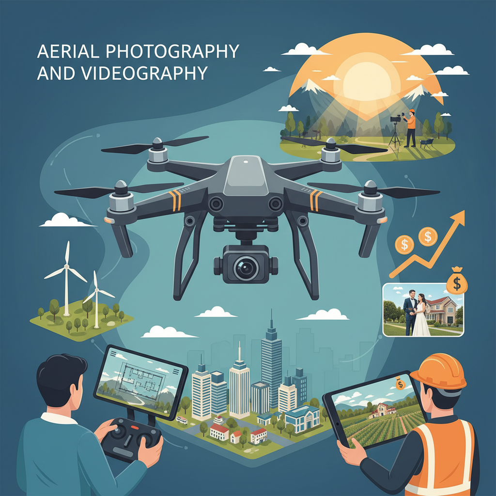 Aerial Photography and Videography - how to make money using a drone