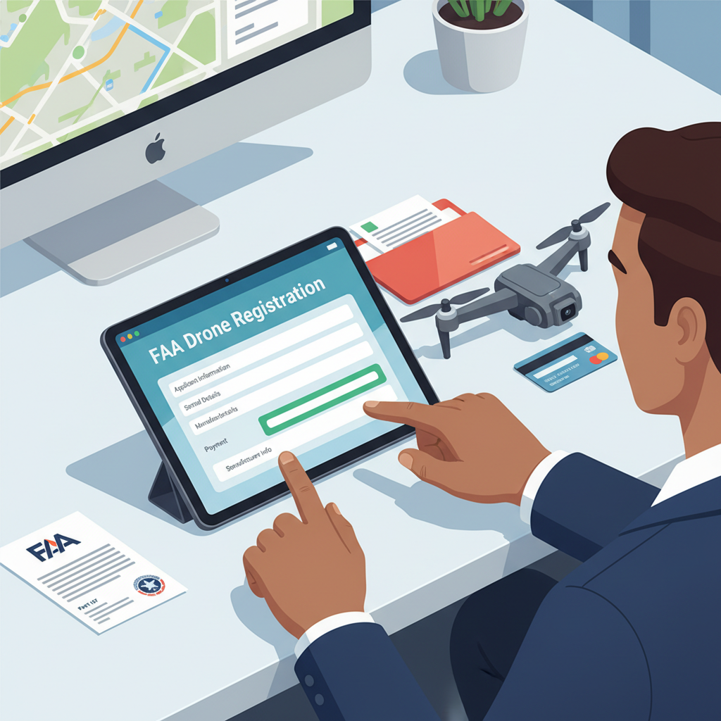 Preparing for Registration - how to register drone faa