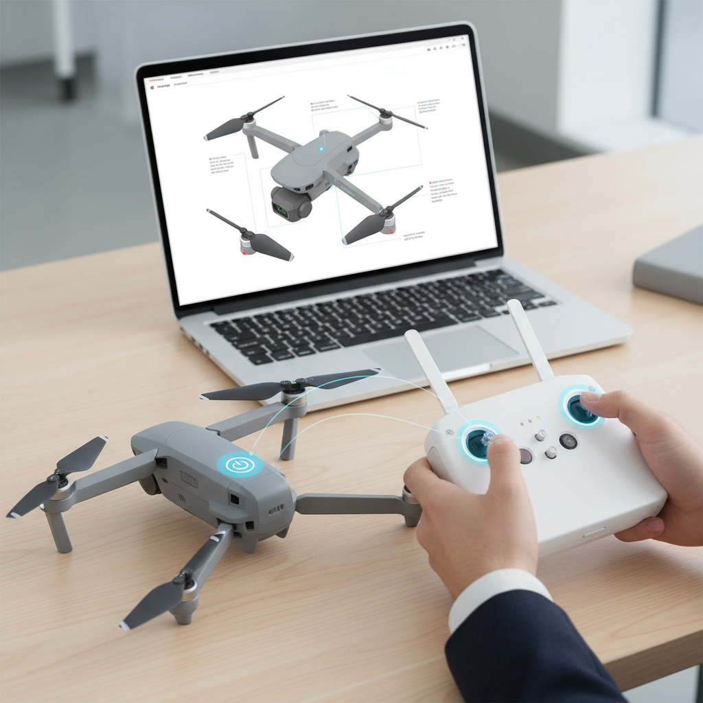 Understanding the Power Button - how to turn on dji drone