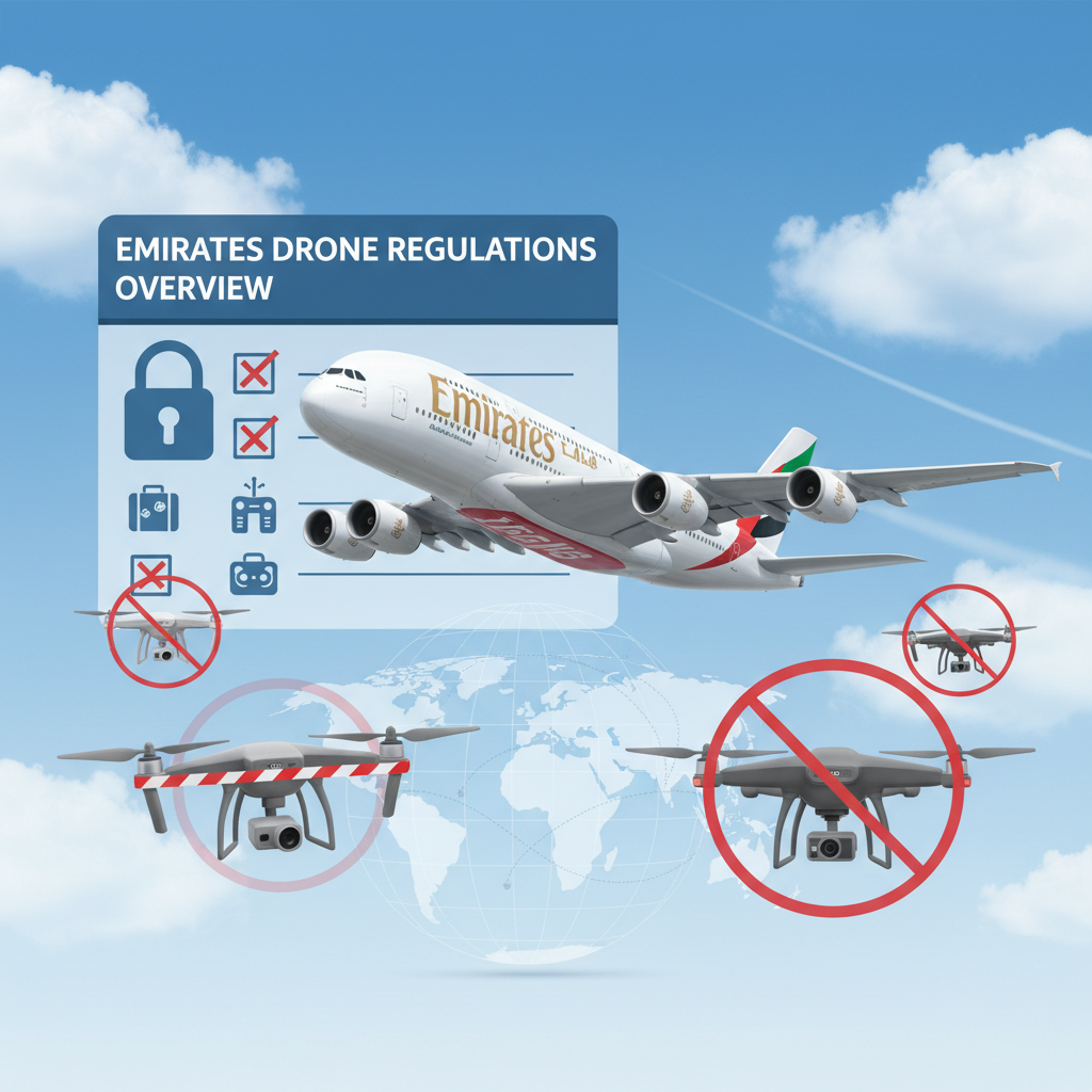 Overview of Emirates' Drone Regulations - is drone allowed in international flights emirates
