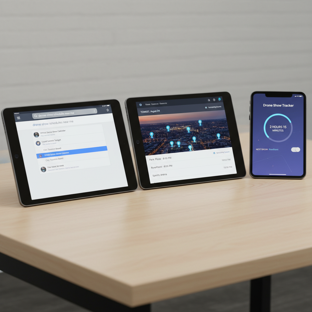 How to Find Drone Show Schedules - is there a drone show tonight