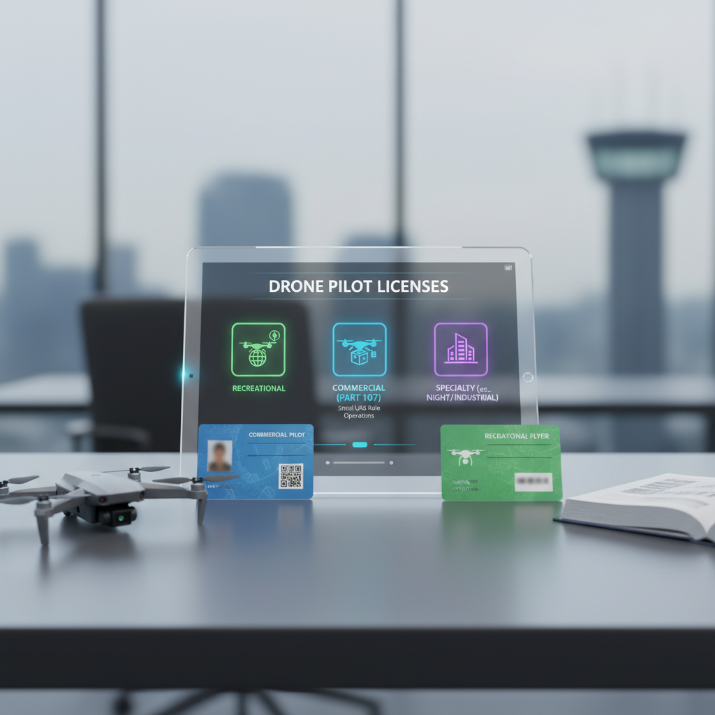 Types of Drone Licenses - is there a licence for drones