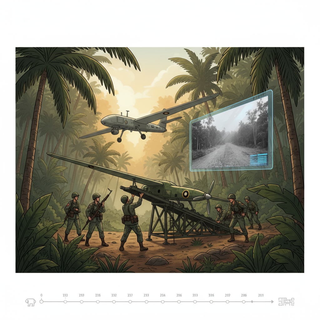 The Historical Background of Drone Technology - were drones used in veitnam