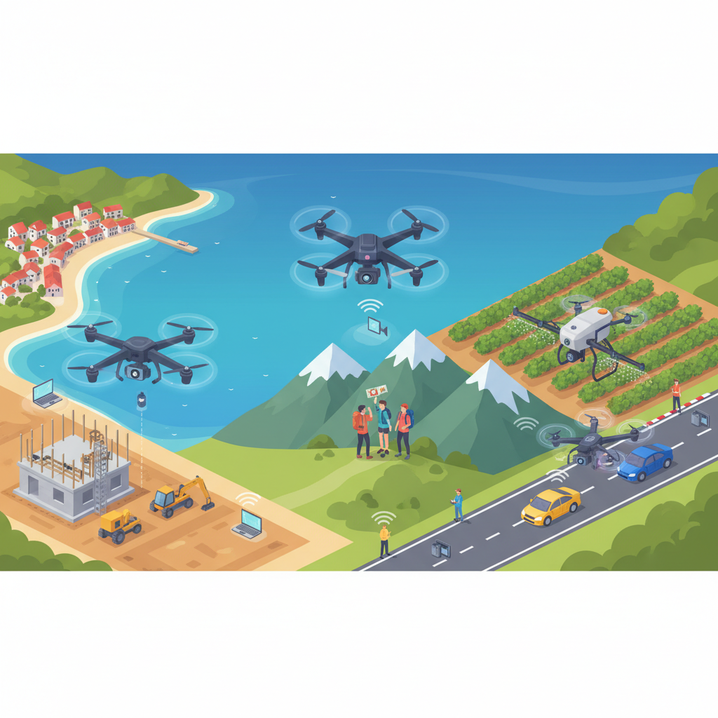 Aerial Photography and Videography - what are drones for