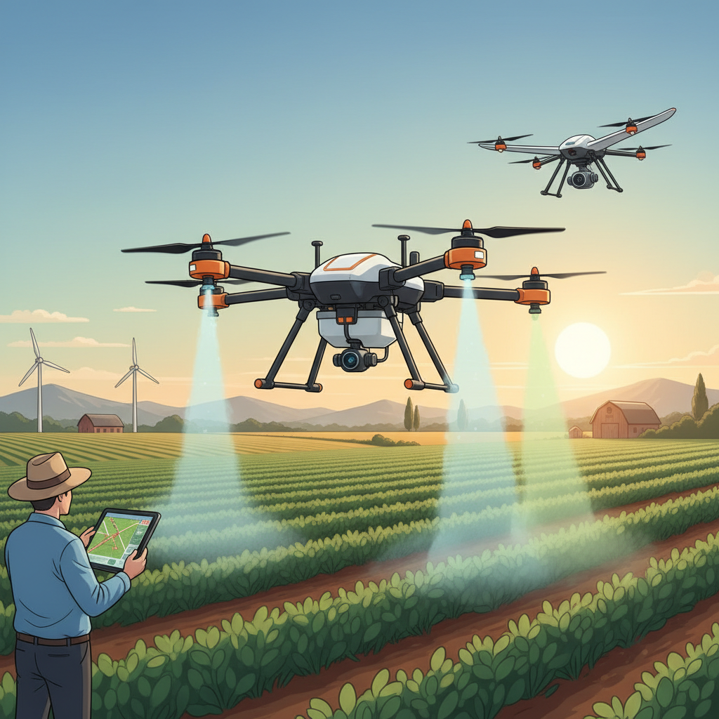 Agriculture and Farming - what are drones for