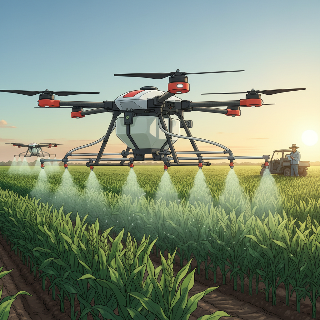 Agricultural Applications - what are drones spraying