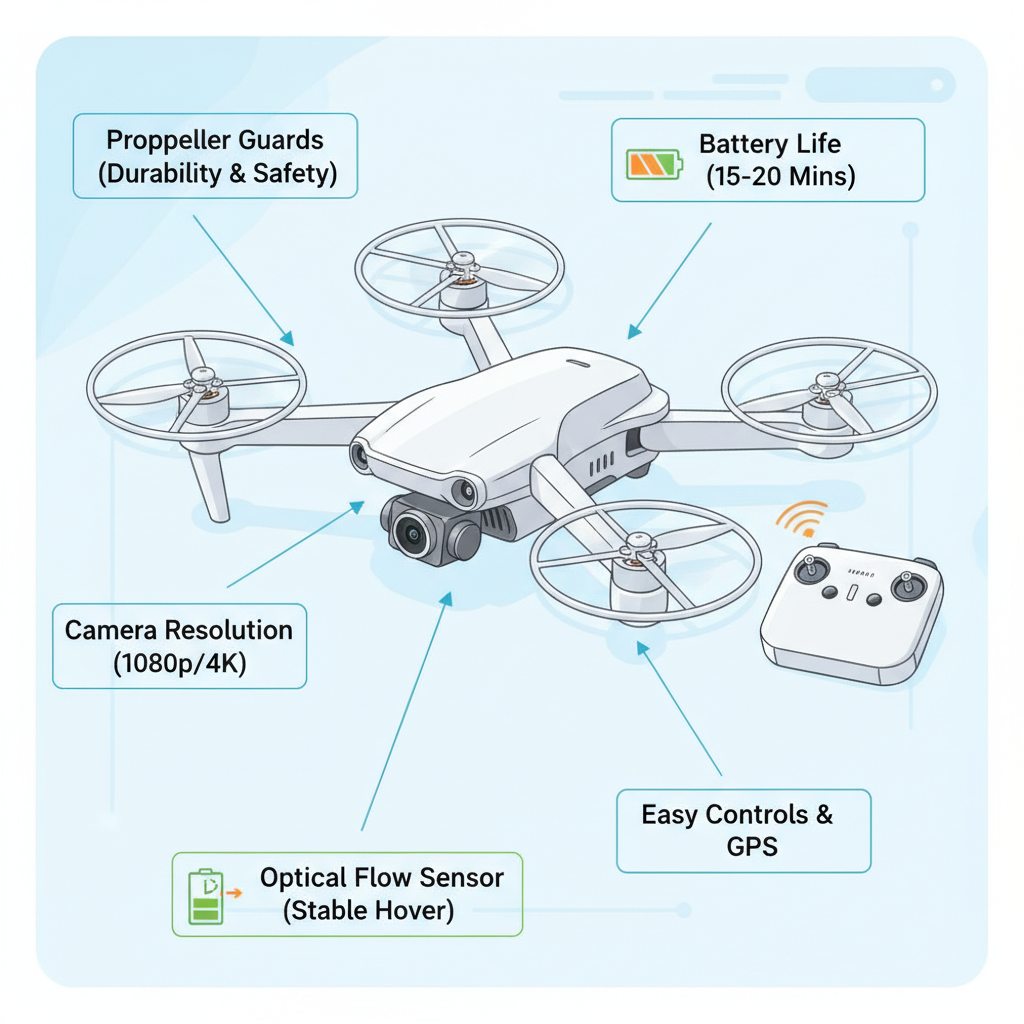 Features to Look For - what are the best drones for beginners