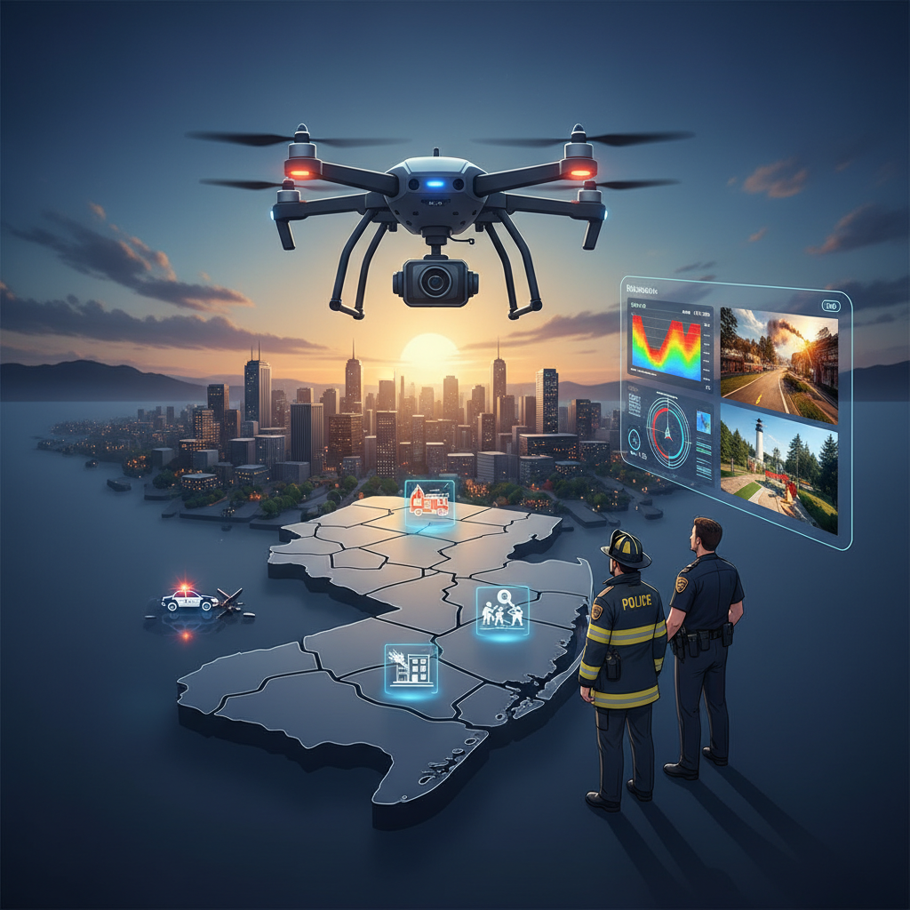 Drones in Public Safety and Law Enforcement - what are the drones in new jersey doing