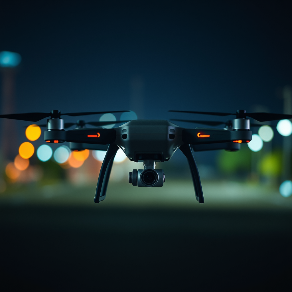 Applications of Drones at Night - what can drones see at night