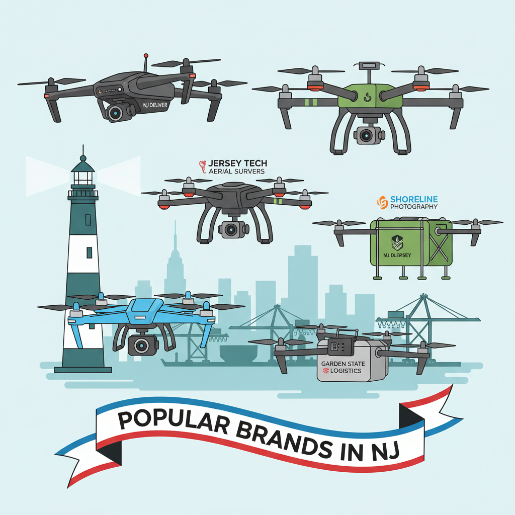 Popular Brands in NJ - what do the drones look like in nj