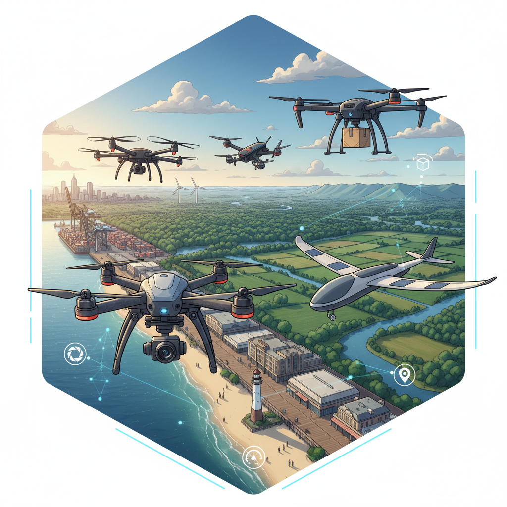 Overview of Drone Types in New Jersey Overview of Drone Types in New Jersey - what do the new jersey drones look like