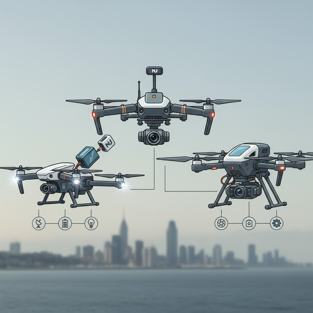 What Do NJ Drones Look Like: A Visual Overview - DroneWaz