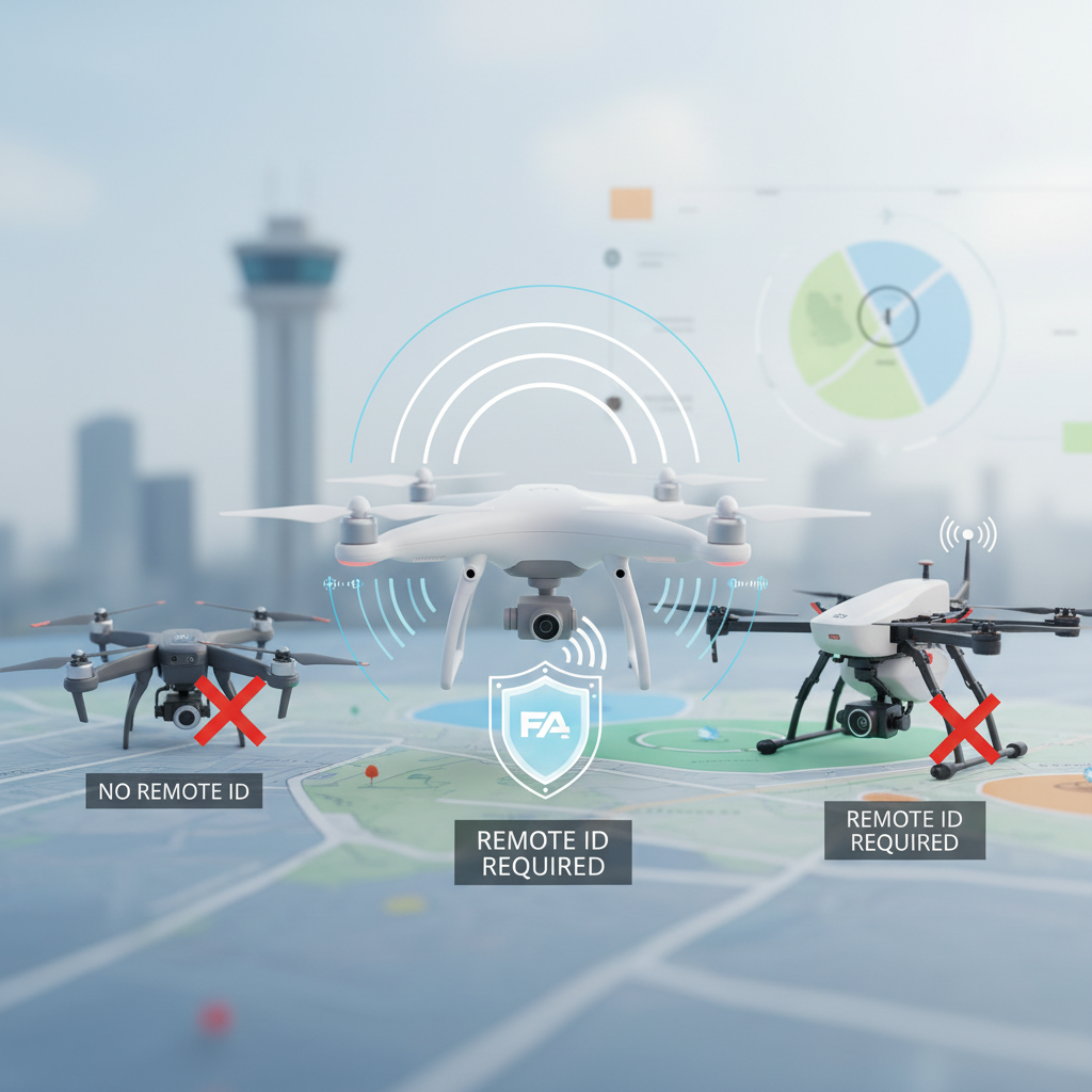 Drones Subject to Remote ID - what drones require remote id