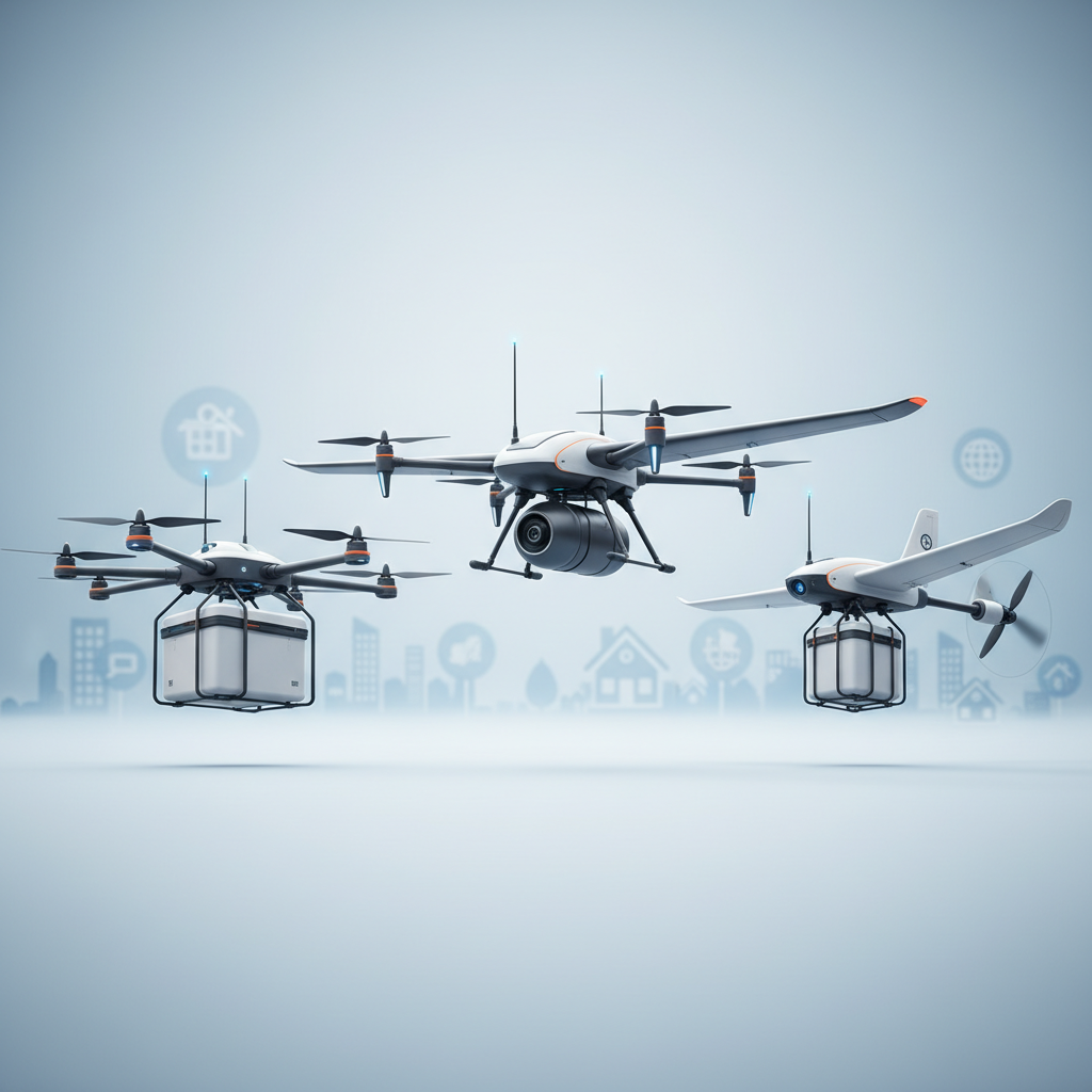 Types of Delivery Drones Types of Delivery Drones - what is a delivery drone