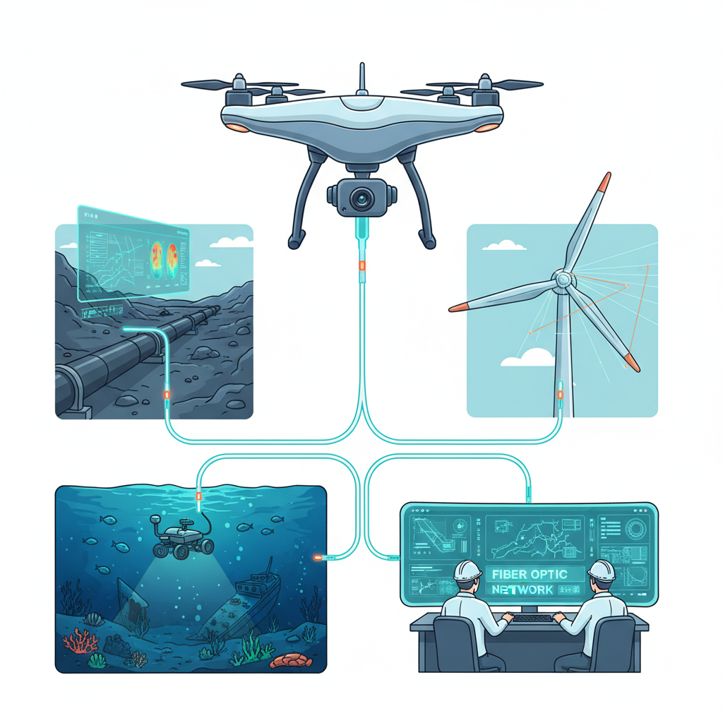 Applications of Fiber Optic Drones - what is a fiber optic drone