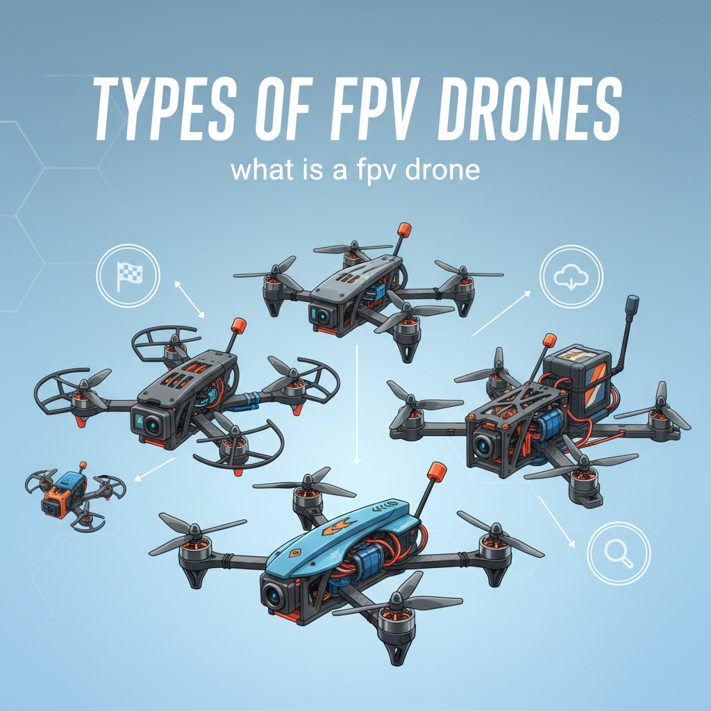 Types of FPV Drones - what is a fpv drone