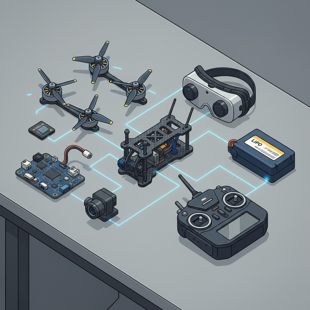 Key Components of FPV Drones - what is an fpv drone
