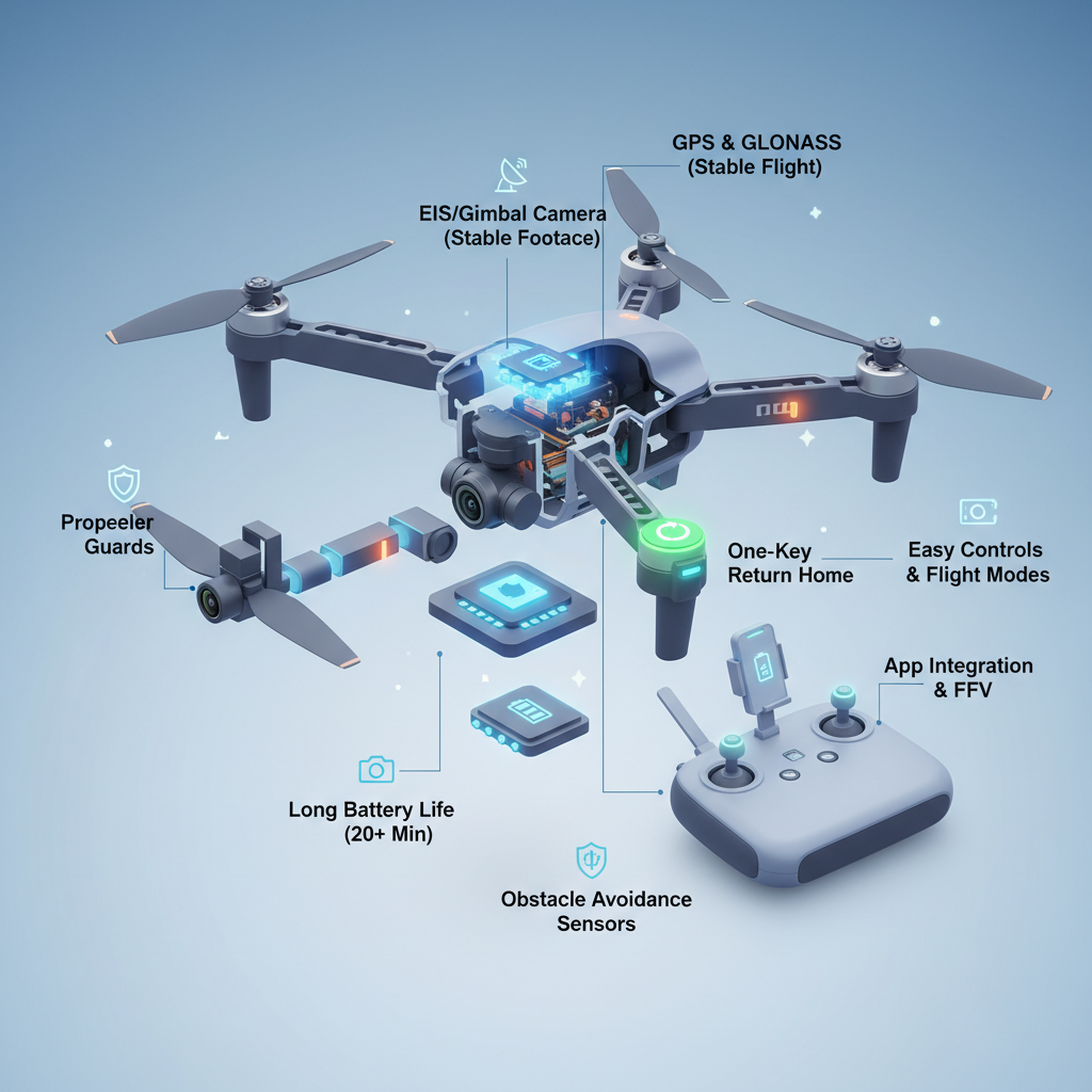 Key Features to Look For - what is best drone for beginners