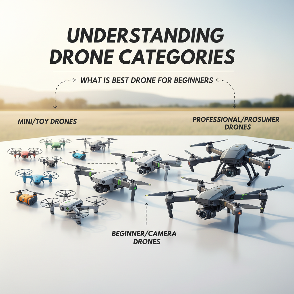 Understanding Drone Categories - what is best drone for beginners
