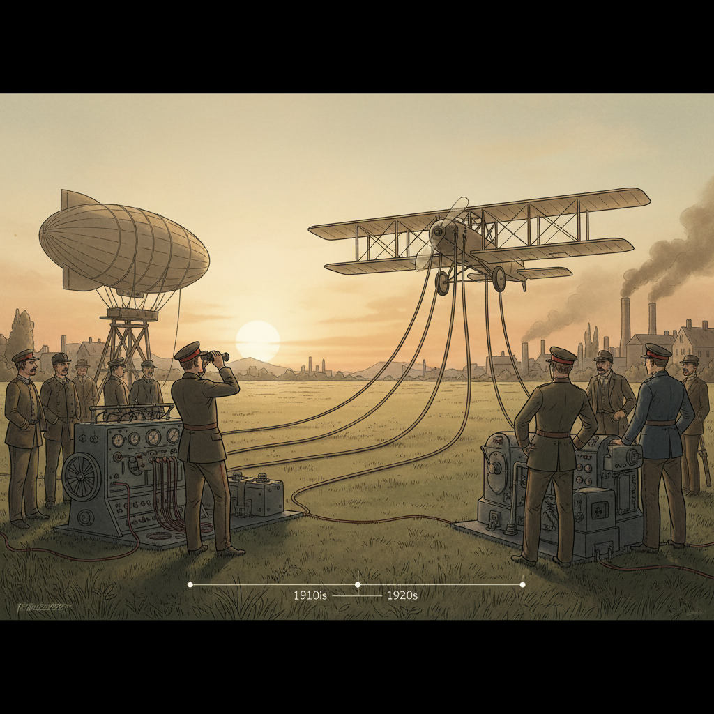 The Birth of Drones: Early Concepts - when was the first drone flown