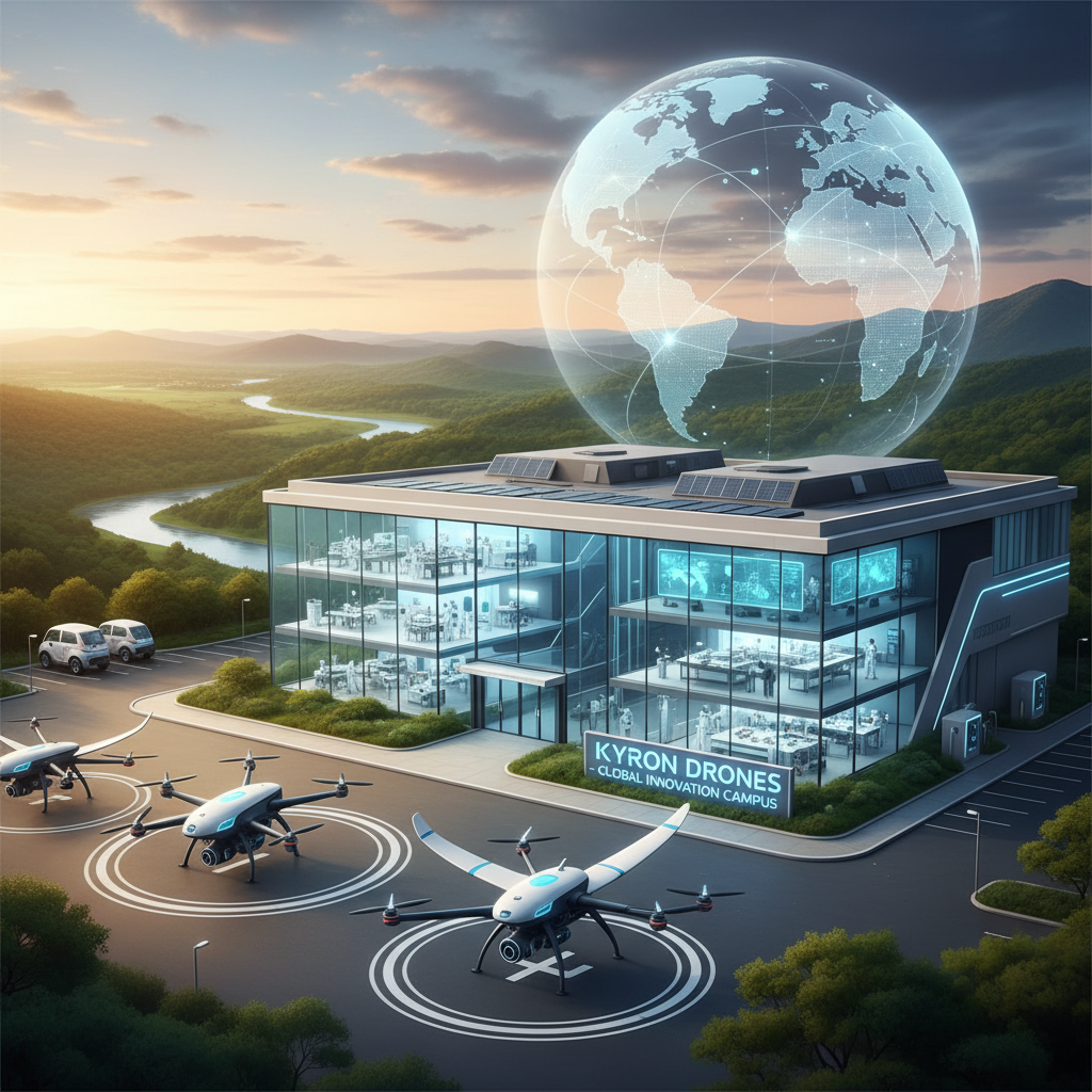 Location and Facilities - where is kyron drones from