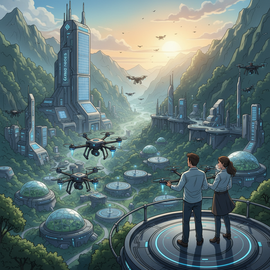 The Founding of Kyron Drones - where is kyron drones from