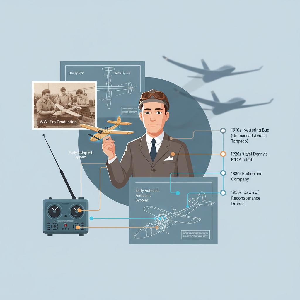 The Birth of Military Drones - who invented a drone