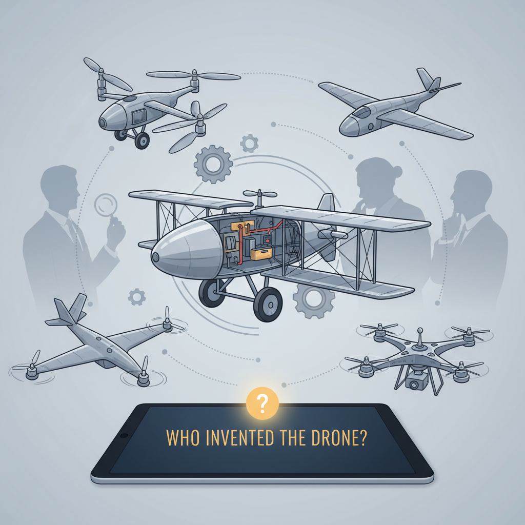 Key Innovators in Drone Development - who invented the drone