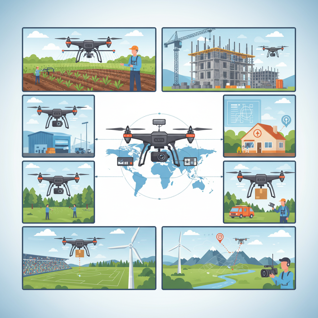 Applications Across Industries - why are drones everywhere