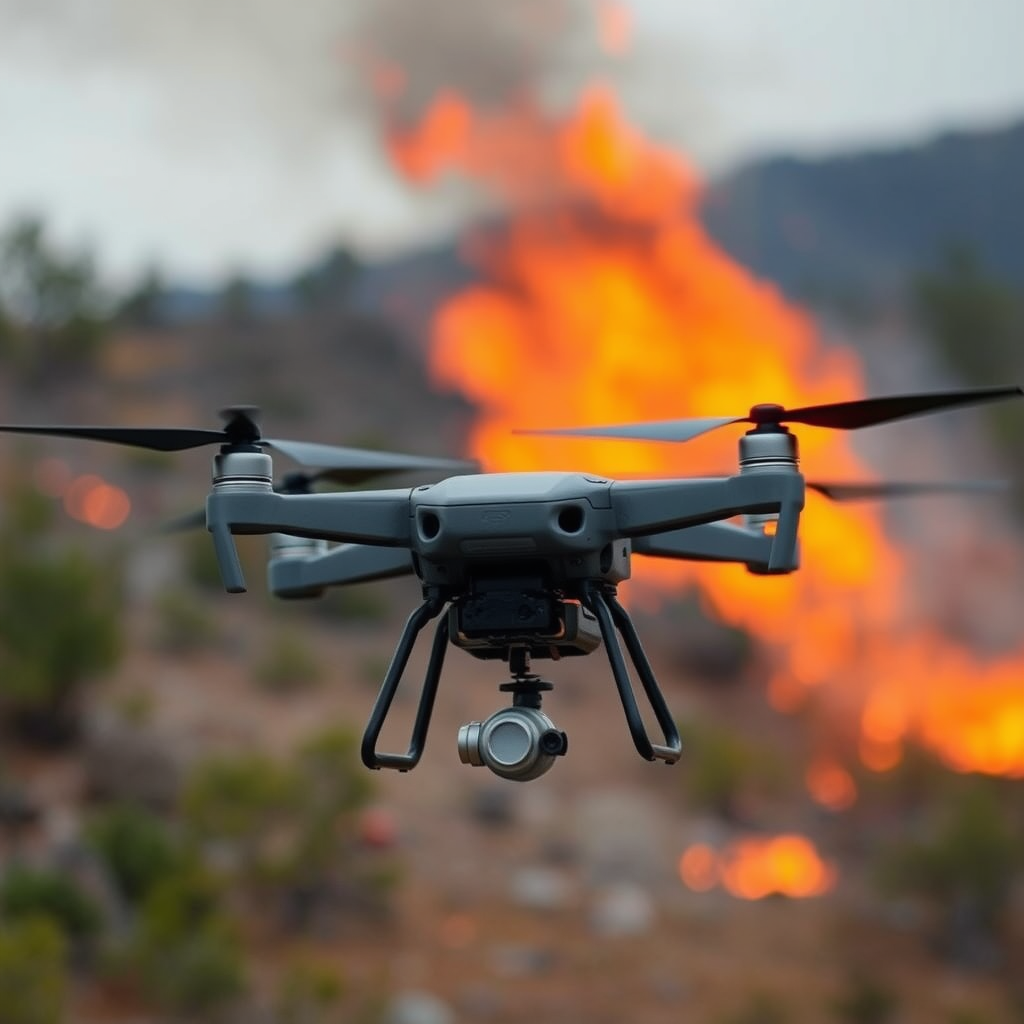 The Technology Behind Firefighting Drones - can drones be used to put out fires