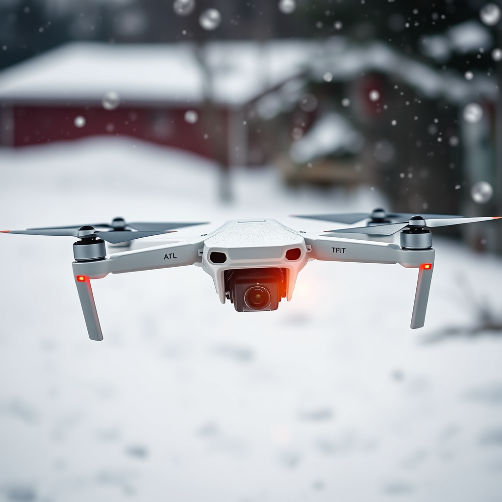 Understanding Drone Mechanics in Cold Weather - can drones fly in the snow