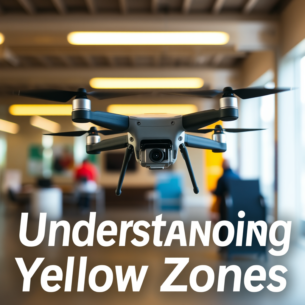 Understanding Yellow Zones - can i fly my drone in yellow zone
