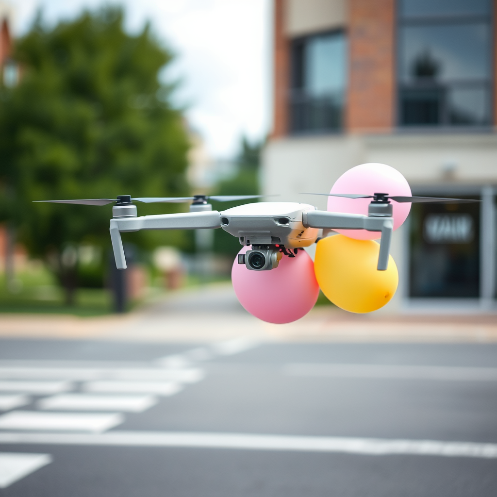 Understanding Drone Capabilities - can you drop water balloons from a drone