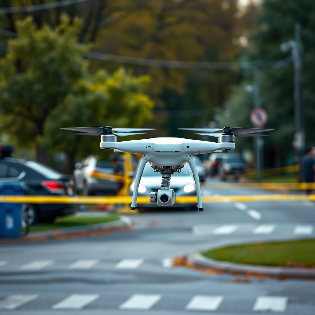 Legal Considerations - can you fly a drone over a crime scene