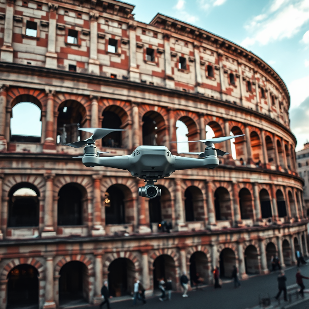 Understanding Italian Drone Regulations - can you fly a drone over the colosseum