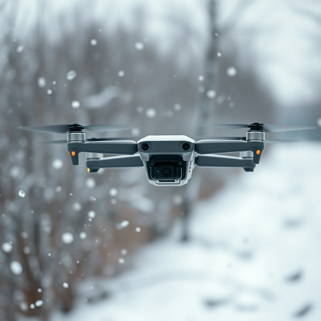 Understanding Drone Limitations in Snow - can you fly a drone when it's snowing