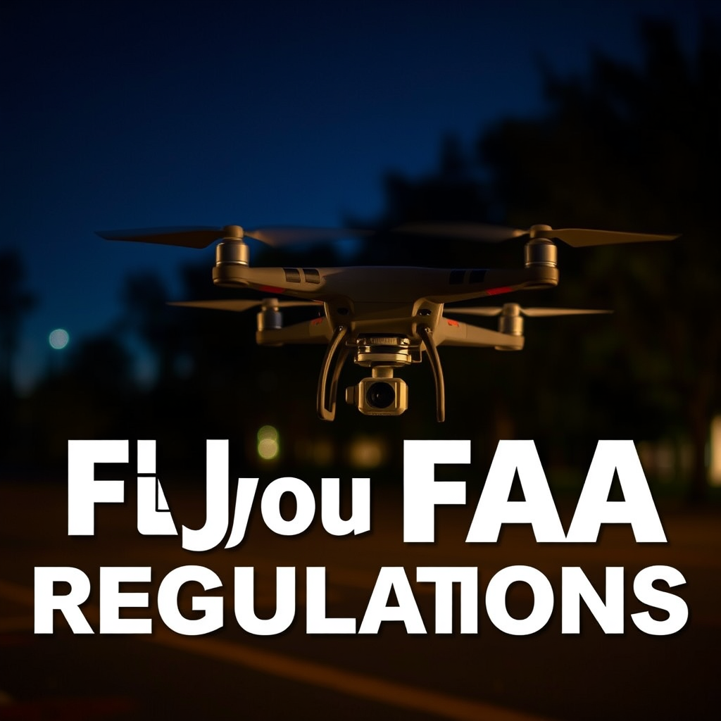 Understanding FAA Regulations - can you fly dji drone at night