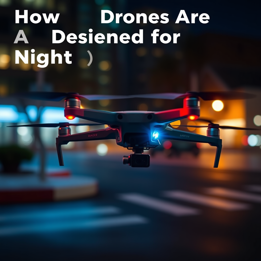 How Drones Are Designed for Night Visibility - can you see drones at night