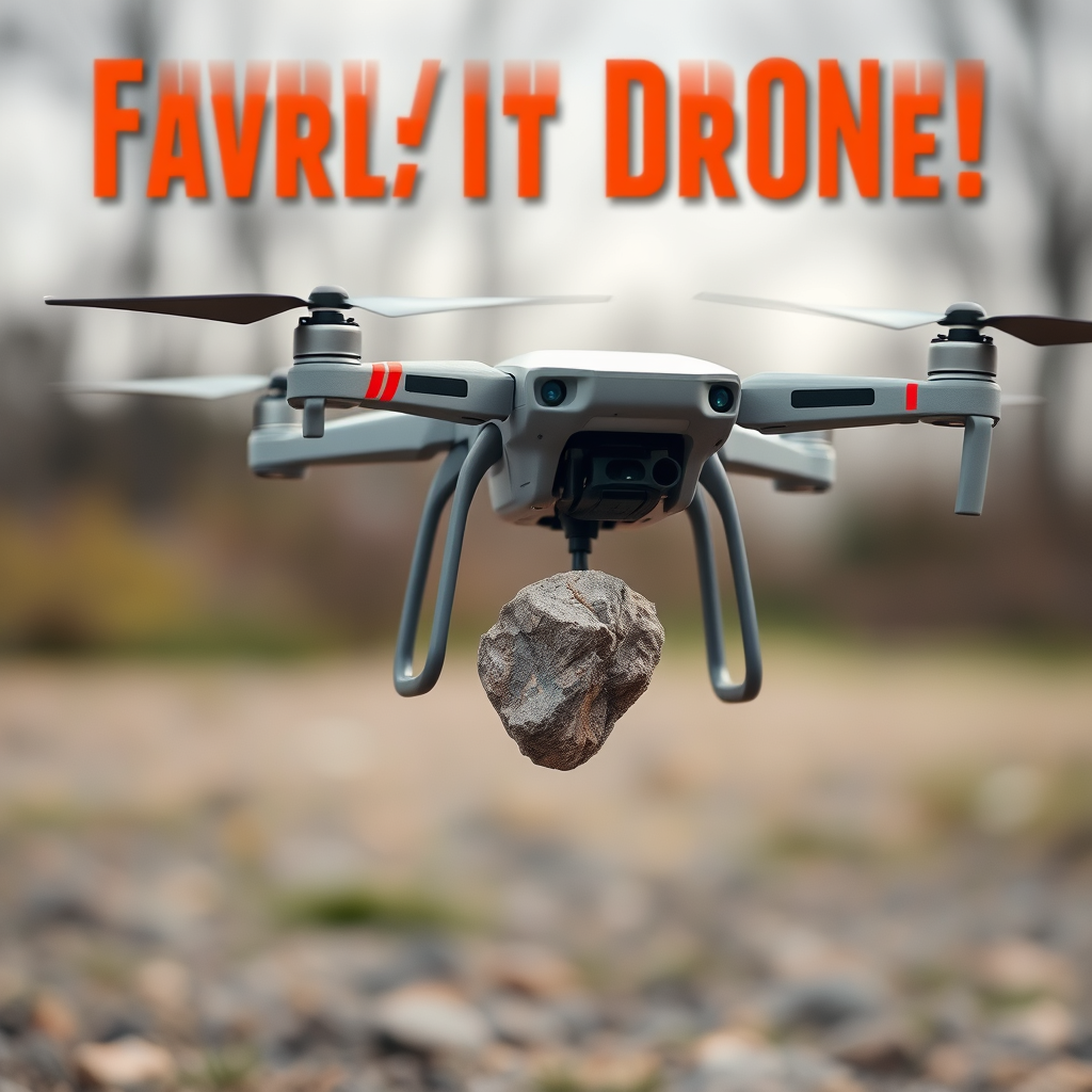 Understanding the Risks of Throwing Objects at Drones - can you throw a rock at a drone