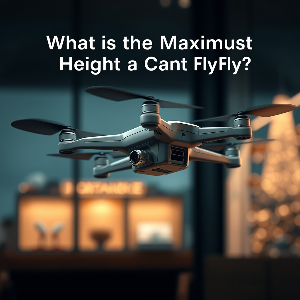What is the Maximum Height a Drone Can Fly?