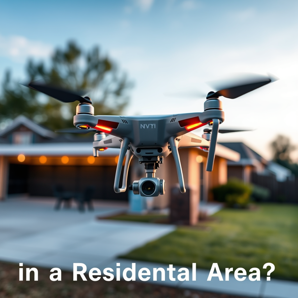 Can I Fly My Drone in a Residential Area? Key Considerations