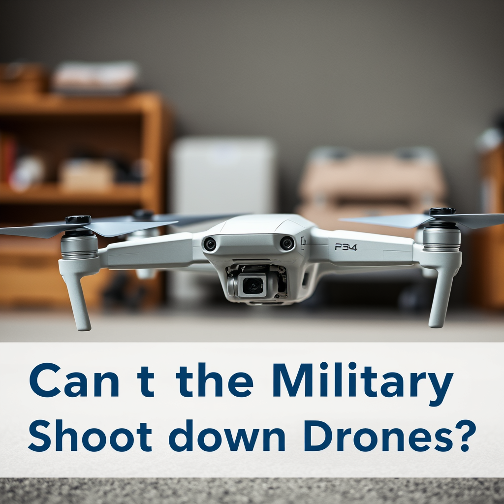 Can the Military Shoot Down Drones?